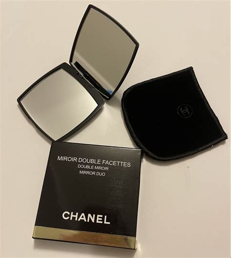 chanel miroir double facette|chanel hand held mirror.